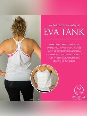The Eva Tank by ENA Yoga Apparel